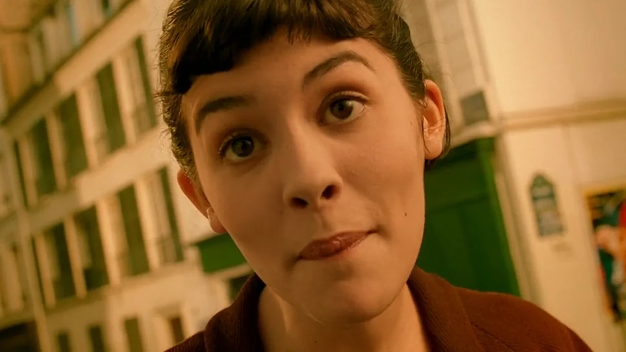 A scene from Amélie, in French