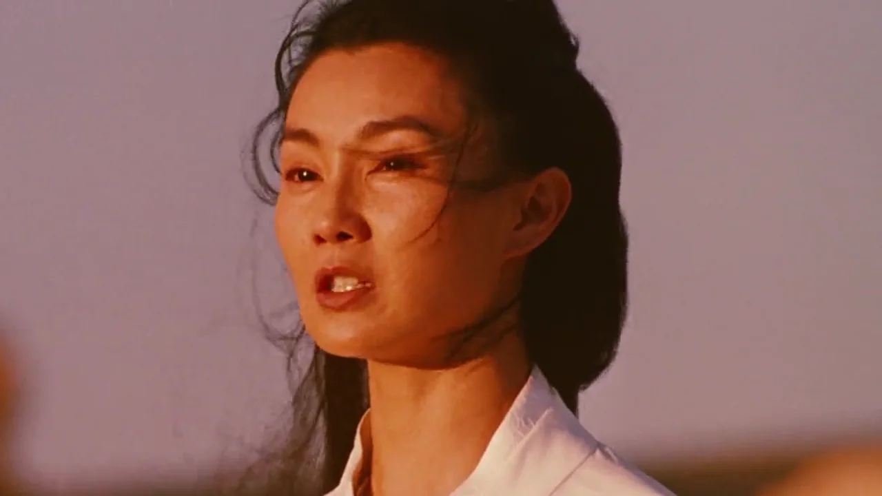 A scene from Hero, in Mandarin